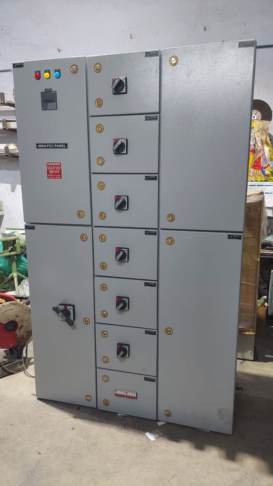 THREE PHASE ELECTRIC CONTROL PANEL