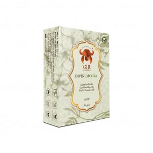 GIR Divine Ash & Mogra Herbal Soap 80g