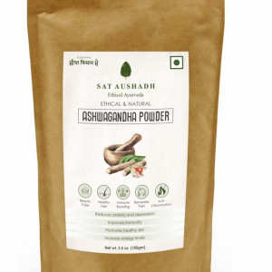 Sat Aushadh Natural Ashwagandha Powder 100gm