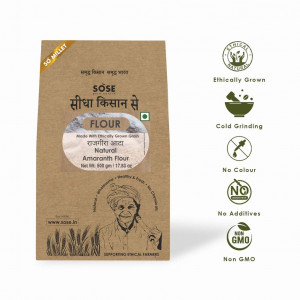 Sidha Kisan Se Natural Amaranth (rajgira) Flour 500g