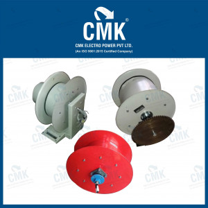 Cable Reeling Drum Spring Operated