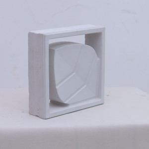 LEAF ELEVATION BREEZE BLOCK JALI WHITE