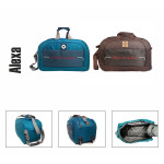 Krishiv Alexa Polyester Travelling 2 Wheel Duffle Trolley Bag