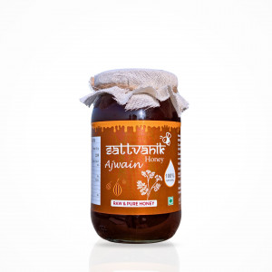 100% Ajwain Raw Honey - 500 Gm
