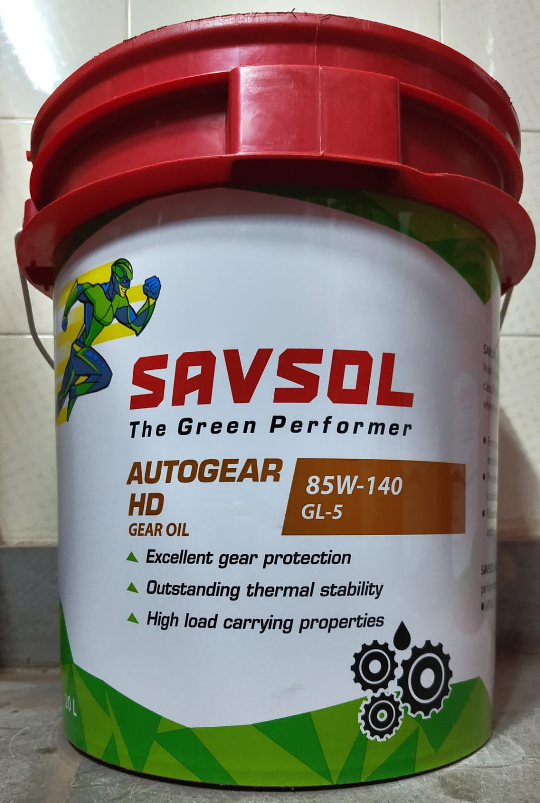 SAVSOL AUTOGEAR HD 85W-140