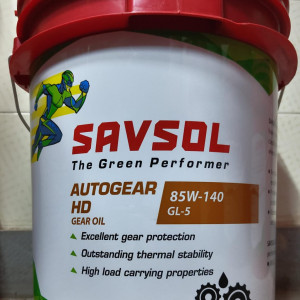 SAVSOL AUTOGEAR HD 85W-140