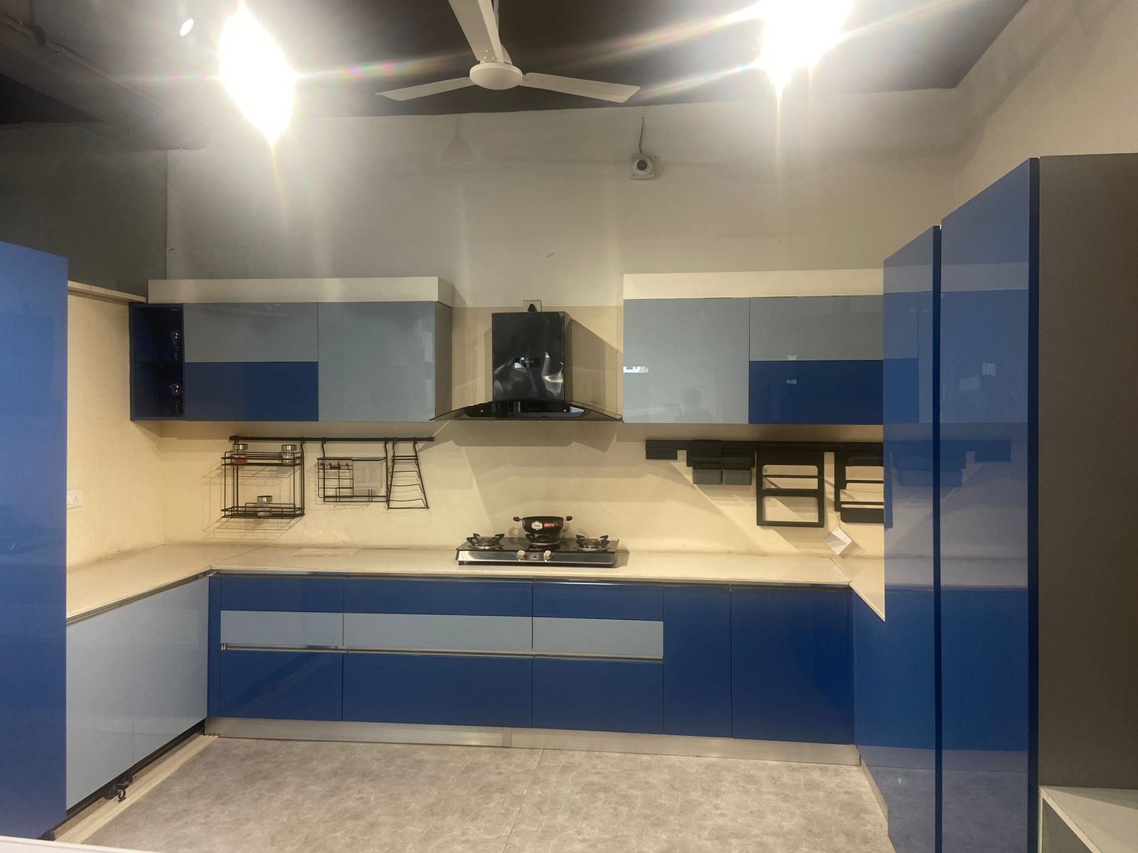 Acrylic Modular Kitchen