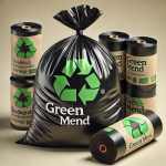 Bag-on-rolls garbage bags