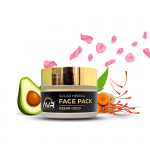 Solar Herbal Face Pack Kesar Gold For Glowing Skin-35 GM