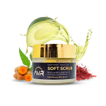 Solar Herbal Soft Scrub Kesar Gold, Rich With Vitamin-E