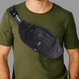 Krishiv Blizzard Waist Bag for Men Women Fanny Pack