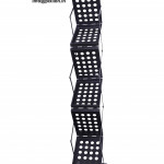 ZIG ZAG BROCHURE STNAD A4 SHELF