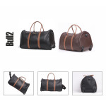 Krishiv Bullfight Vegan Leather Travel Bags Travelling 2 Wheel Duffle Bag