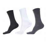 3 pair pack of Bunaayi Long Elastic Diabetic Freindly Socks