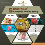 Cardamom Infused Honey