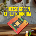 Cheese Green Chilli Khakhra