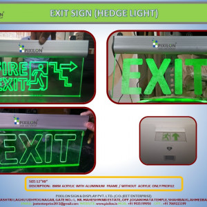 EXIT LED EDGE LIGHT