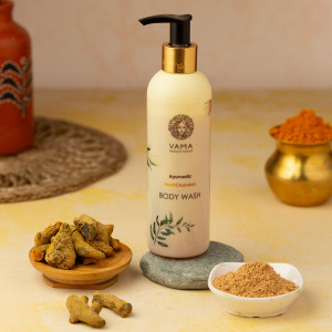 Vama Ayurvedic Haldi Chandan Body Wash 200ml