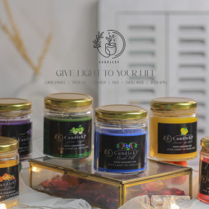 Fancy Decorative Scented Candle