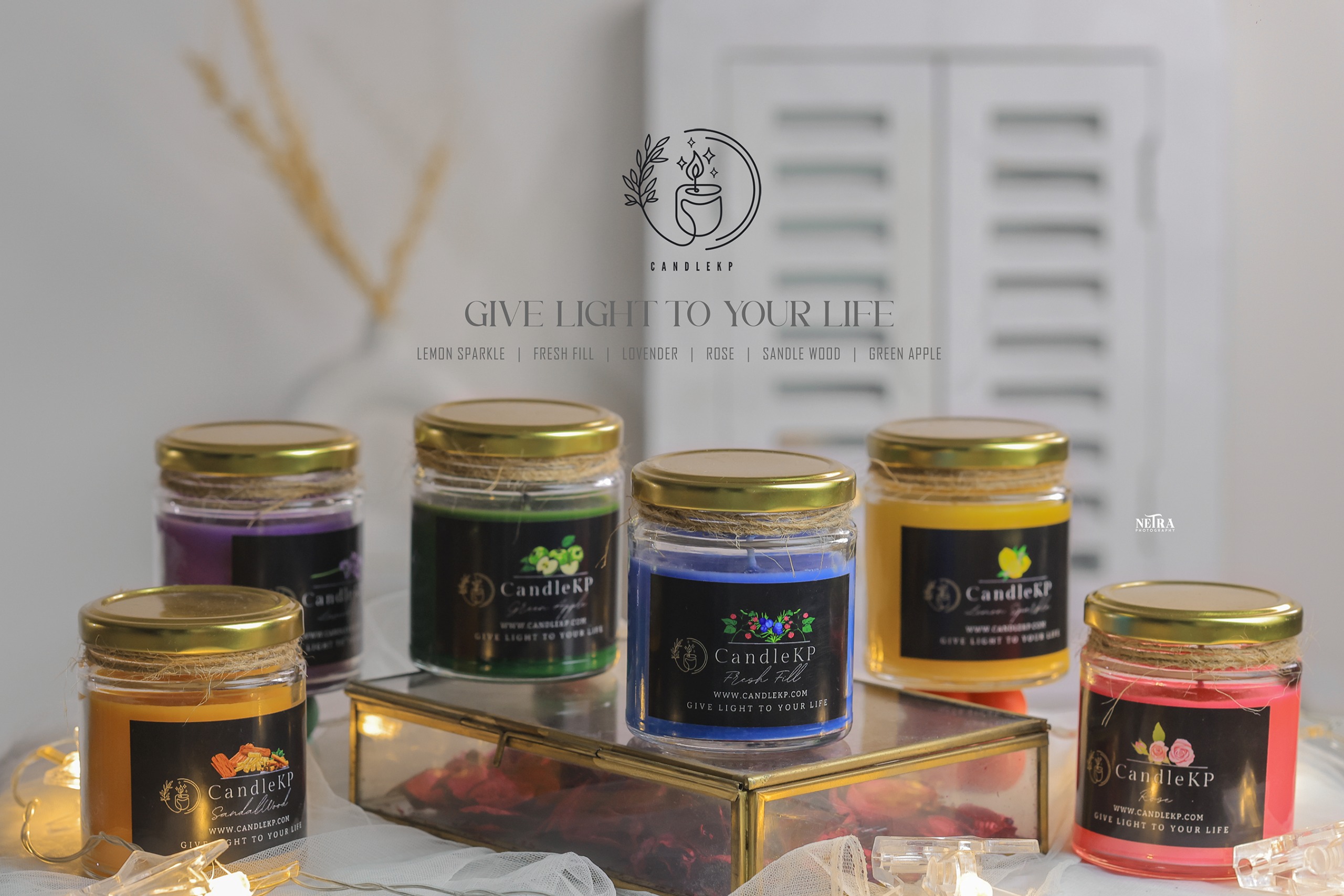 Fancy Decorative Scented Candle