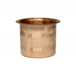 Kapita Copper Panch Patra Worship Glass And Spoon 150ml