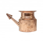 Kapita Copper Plain Netipot (ramjhara) No.1 - 3" Inch Height 230ml