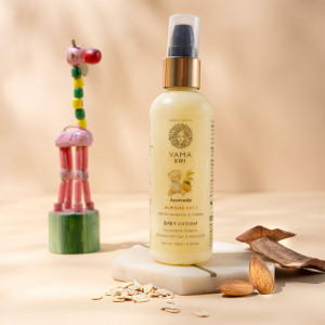 Vama Kids Ayurvedic Almond Oats Baby Lotion 100ml