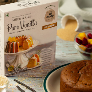 So Good Digestive Pure Vanilla Cake Mix 300gm