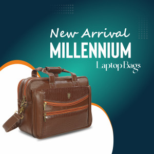 Krishiv Millennium Faux Leather Office Bag 15.6 Inch Laptop Bag