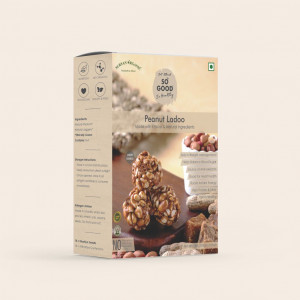 So Good Natural Peanut Ladoo 250gm