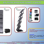 MS BROCHURE STAND A4 SHELF