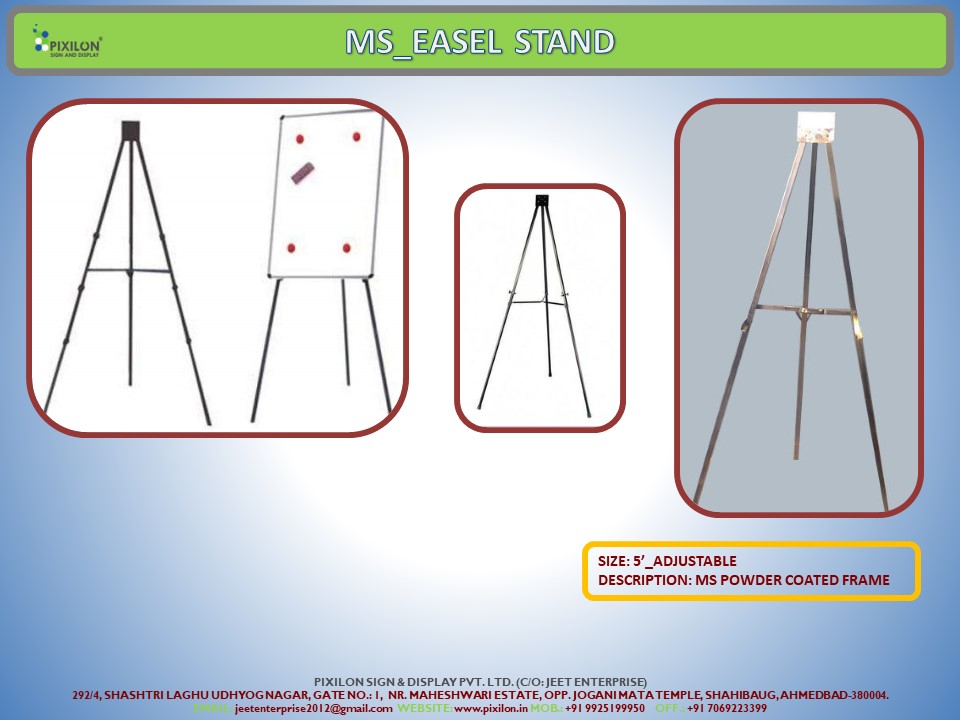 MS EASEL STAND - 5FT.