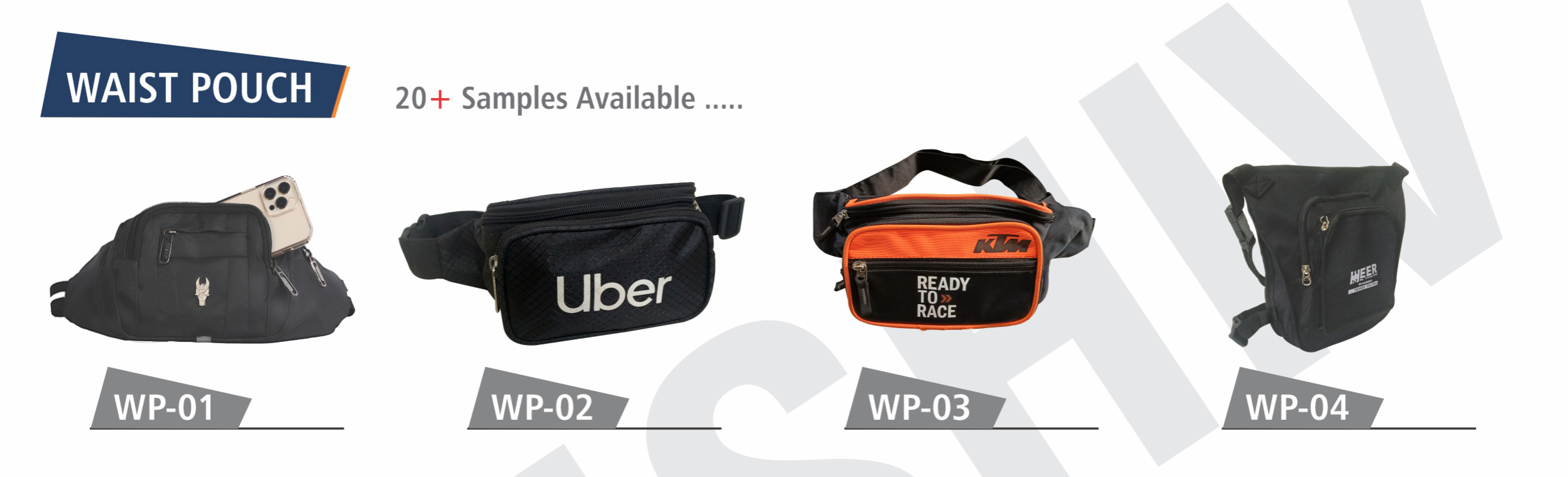 Custom Waist Pouch Bag – Personalized with Your Brand Logo