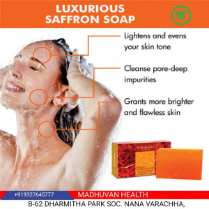 Luxurious Saffron Soap - Skin Whitening Therapy