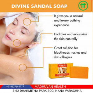 Divine Sandal Soap with Saffron & Turmeric
