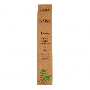 Pureco Neem Wood Tooth Brush (1 Pcs)