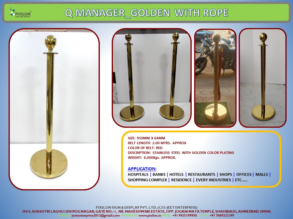 GOLDEN Q MANAGRE POLE