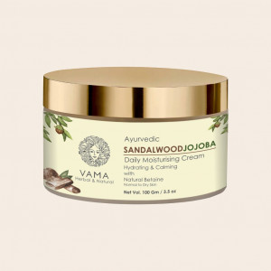 Vama Ayurvedic Sandalwoodjojoba Cream 100gm Brand : VAMA