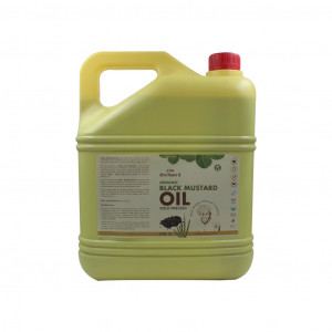 Black Mustard Oil Cold Pressed 5ltr
