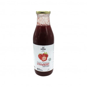 So Good Natural Strawberry Pulpy Syrup 500ml