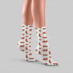 aMiHa THEME PRINTED SOCKS
