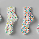 aMiHa THEME PRINTED SOCKS