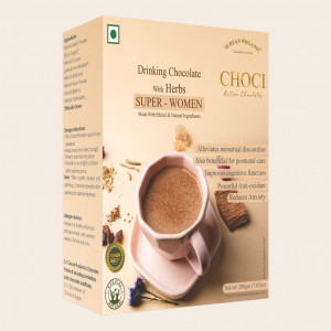 Choci Drinking Chocolate With Herbs Super Women 200gm