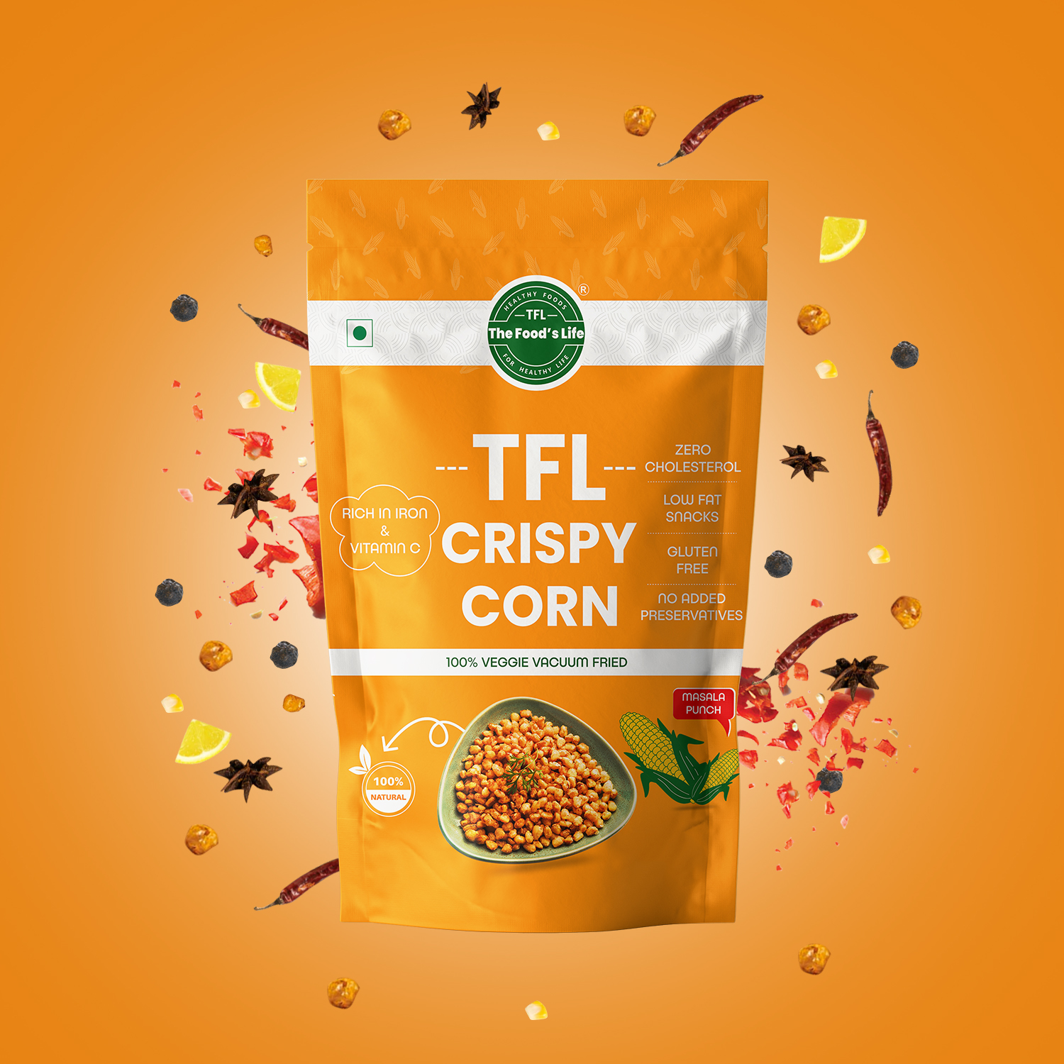 Crispy Corn Masala 87 gm