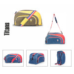 Krishiv Titans Hybrid Duffle cum Backpack Sports Bag