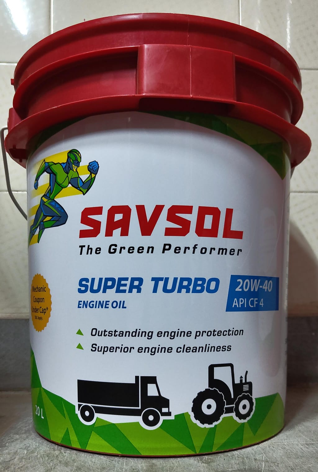 SAVSOL SUPER TURBO 20W-40 - API CF4