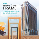 Green Plastwood WPC Solid Door Frame