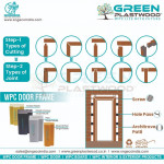 Green Plastwood WPC Solid Chaukhat