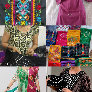 Hand work embroidery