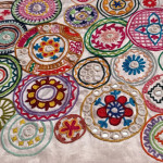 Hand work embroidery